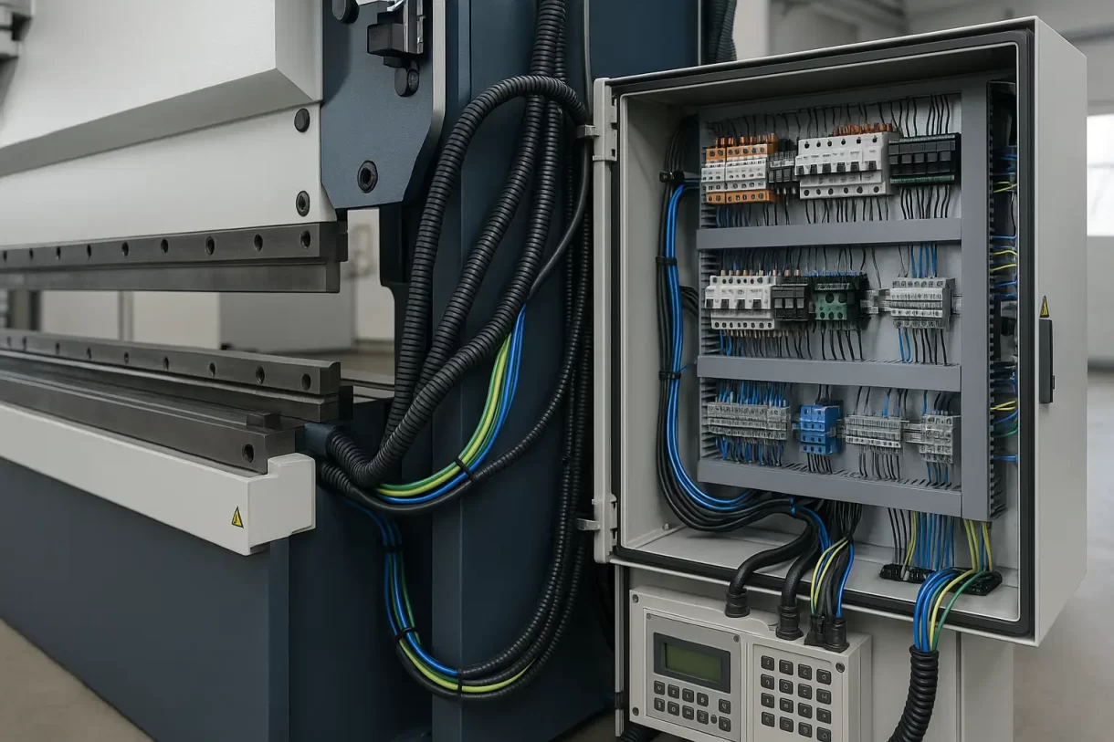 Abkant Preslerde Elektrik Tesisatı Yenileme Süreci