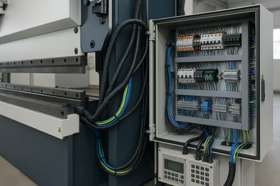 Abkant Preslerde Elektrik Tesisatı Yenileme Süreci