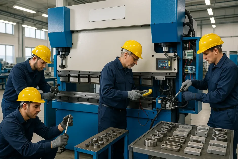 Orijinal Fabrika Standartlarında Abkant Tamiri Nasıl Yapılır?