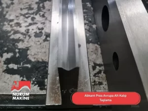 Abkant Pres Avrupa Alt Kalıp Taşlama