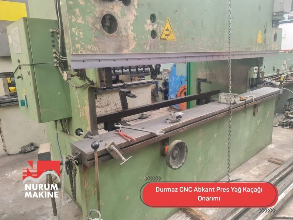 Durmaz CNC Giyotin Makas Bakımı ve Bıçak Taşlama